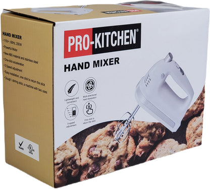 Eagle - Hand Mixer w. Dough Hooks & Egg Beater