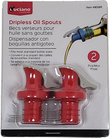 Luciano - 2-Pc Dripless Oil Spouts