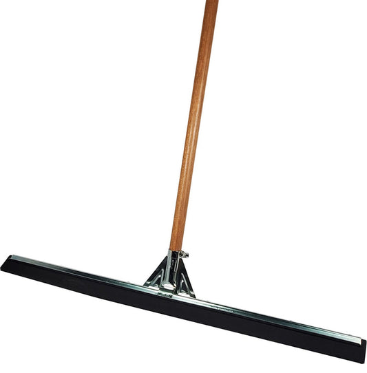 M2 - 30" Heavy Duty Metal Squeegee w/Wooden Handle