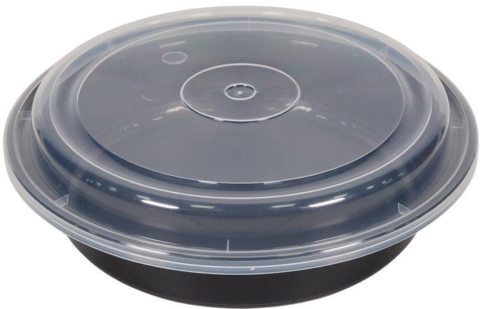 Maple - 8" Plastic Container Set Black