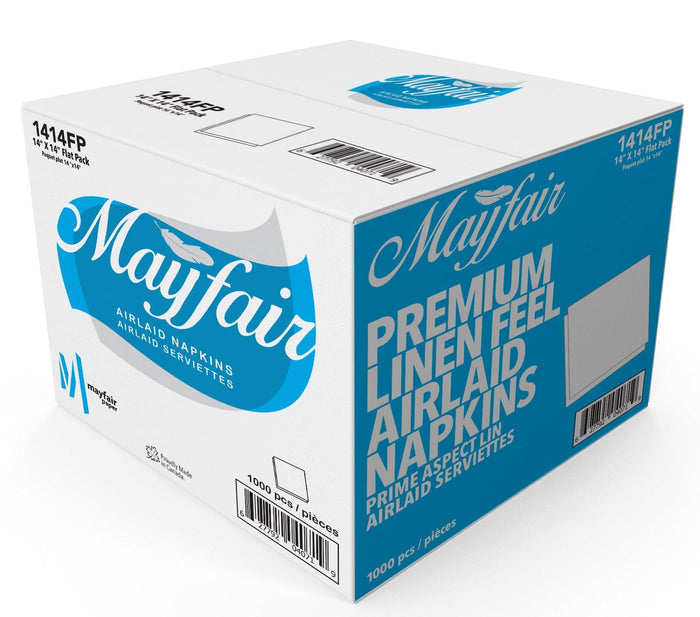 Mayfair - 14"x14" - Airlaid Napkins - Flatpak - 1414FP