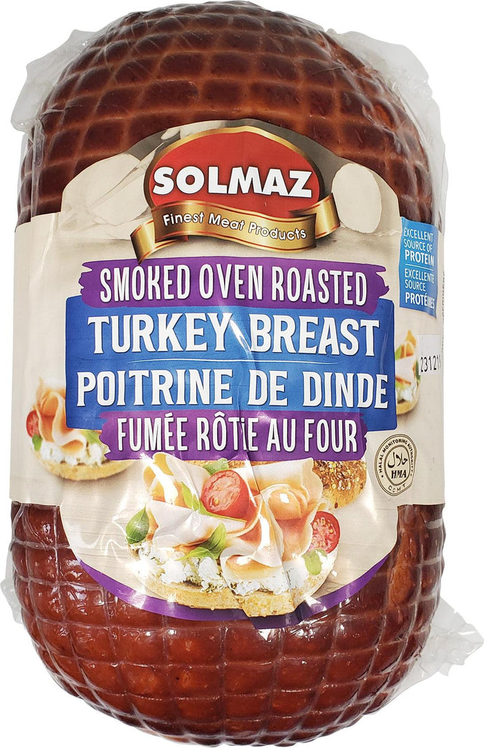 Solmaz - Halal - Smoked Turkey Breasts - Montreal Style