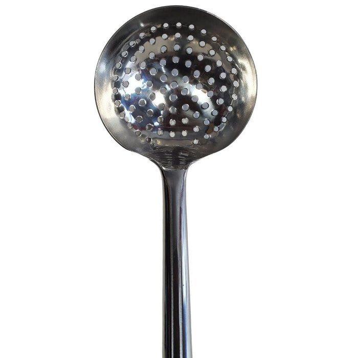 Wok Ladle Perforated 5.25" Dia