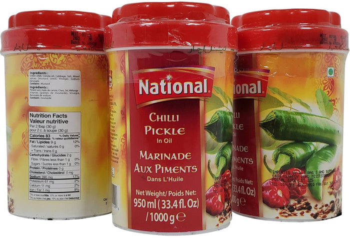 VSO - National - Green Chilli Pickle