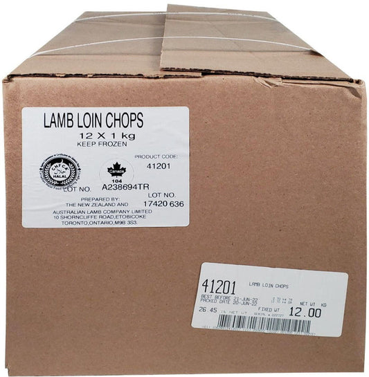 New Zealand Lamb - Frozen Halal Loin Chop Ends