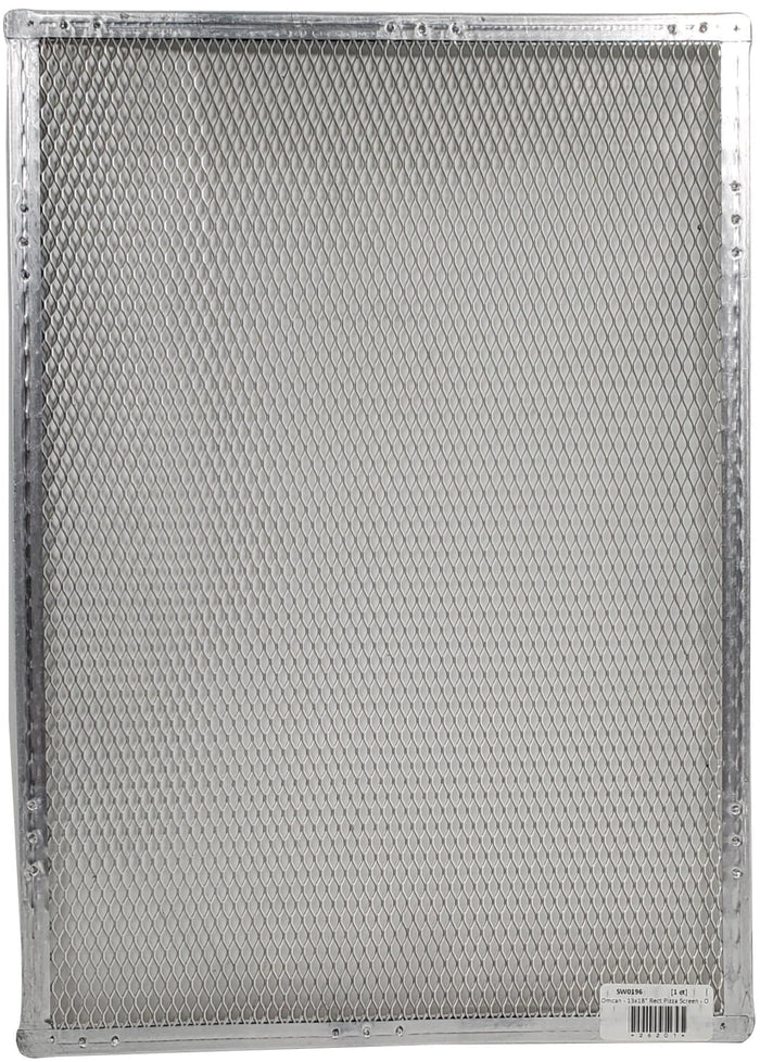 Omcan - 13x18" Rectangular Pizza Screen