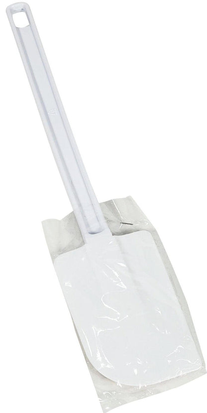 Plastic Scraper - 14" Flat Blade - White Handle