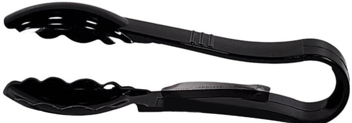 Omcan - 6" Black Scallop Tongs