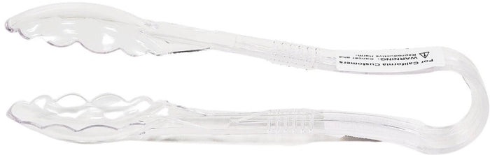 Omcan - 9" Clear Scallop Tongs