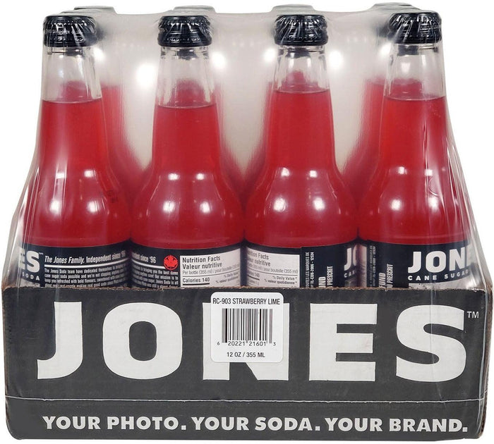 Jones - Strawberry Lime - Bottles