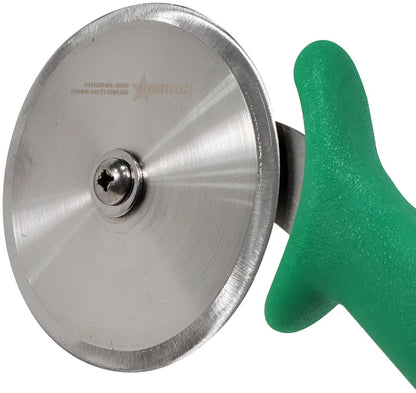 Pizza Cutter 4" - Green Plastic