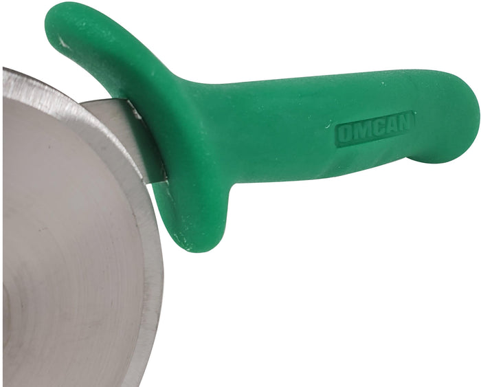 Pizza Cutter 4" - Green Plastic