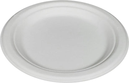 Eco-Craze - Bagasse Plate - 6.75" Round