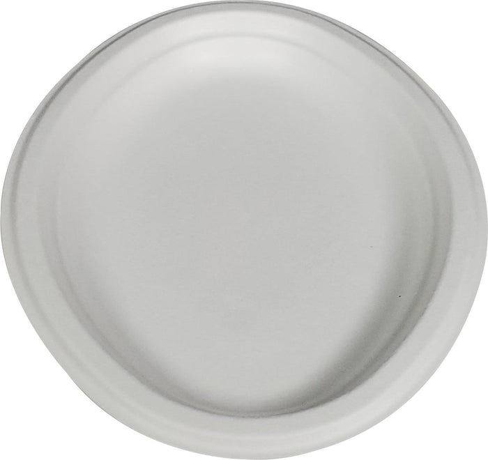 Eco-Craze - 10" Oval Bagasse Plate - Retail Pack