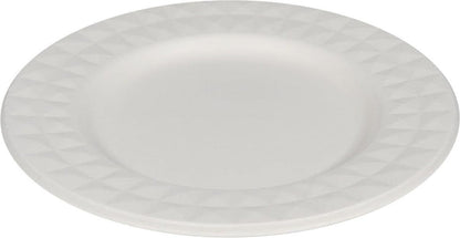 Eco-Craze - 7" Diamond Round Plate - Bagasse