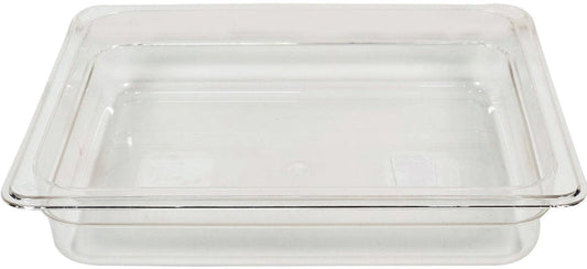 Poly Pan Clear - 1/2 x 2.5" Deep