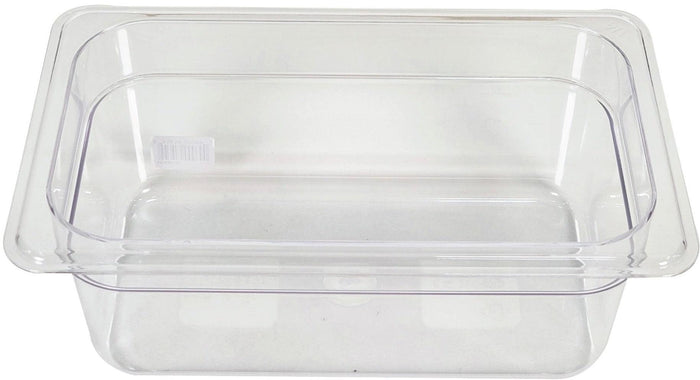 Poly Pan Clear - 1/4 x 4" Deep