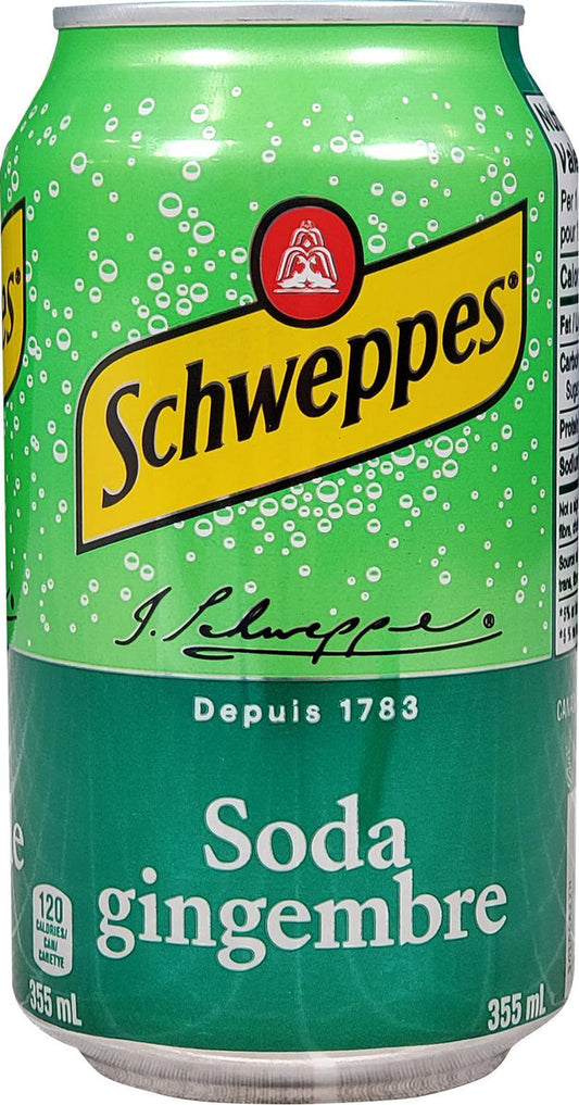 Schweppes - Ginger Ale - Cans