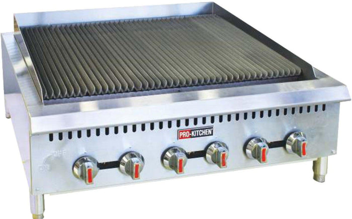 Pro-Kitchen - Charbroiler 120000 BTU 36"x30"x16" - GCB36