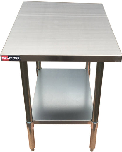 Pro-Kitchen - WorkTable SS - 24"D X 36"W