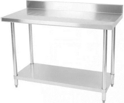 Pro-Kitchen - WorkTable SS w/ Backsplash - 24"D X 72"W