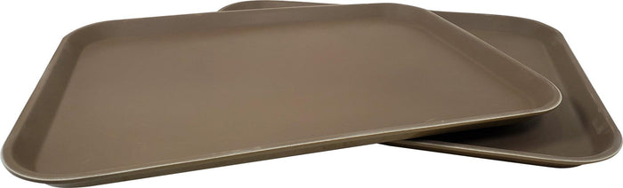 Rectangular 16" x 22" Non-Slip Server's Tray - NSF - 1622CT-BR