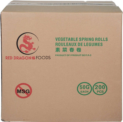 Red Dragon - Veggie Spring Roll (No MSG) - 50g