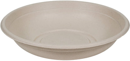 Eco-Craze/Rhino - 24oz Round Natural Pulp Bowl - CR24