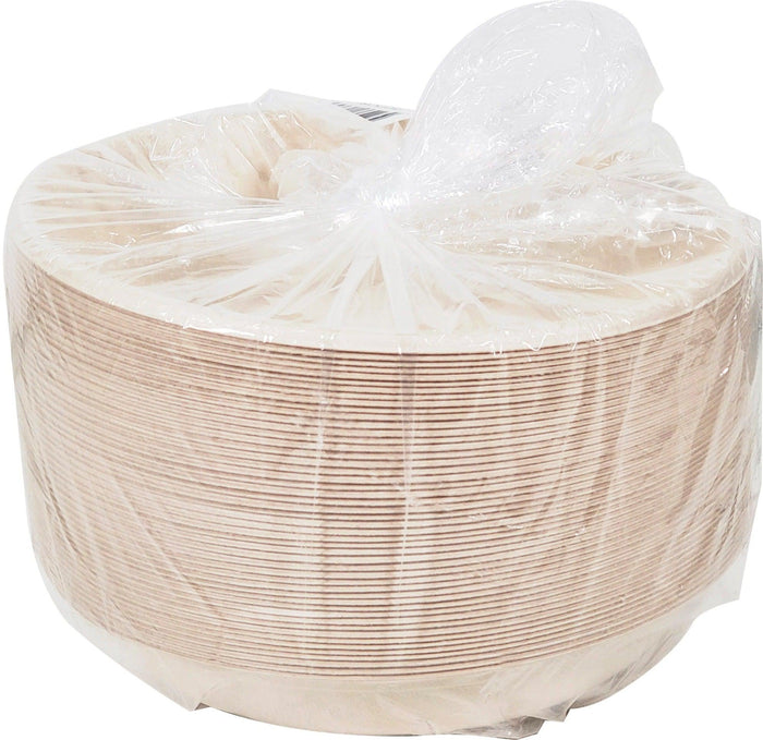 Eco-Craze/Rhino - 32oz Round Natural Pulp Bowl - CR32