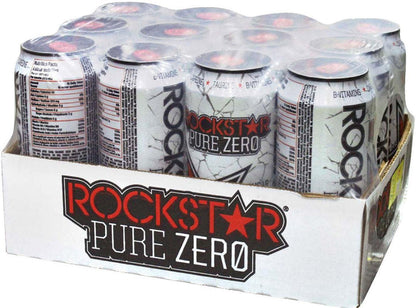 Rockstar - Pure Zero Energy Drink - Cans