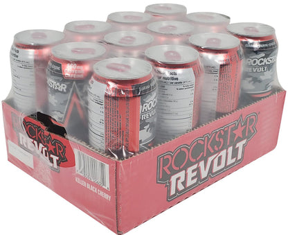 Rockstar - Revolt - Killer Black Cherry - Cans