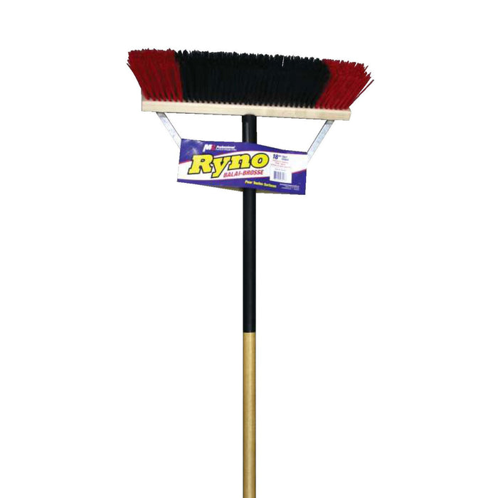 Ryno - 24" All Purpose Push Broom w/Red Handle