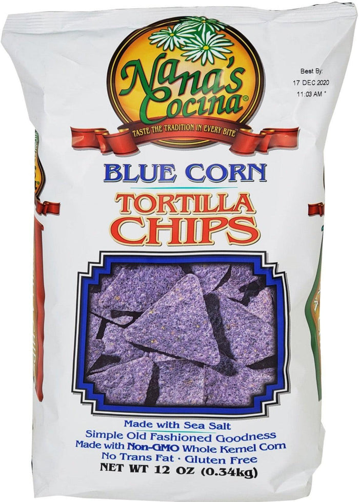 Nanas Cocina - Tortilla Chips - Blue Corn