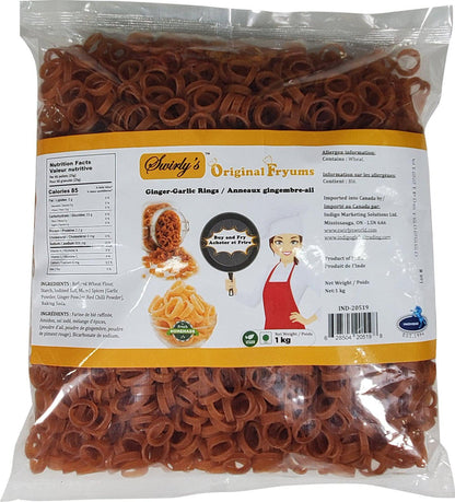 Swirly's - Orignal Fryums - Rings - Ginger Garlic