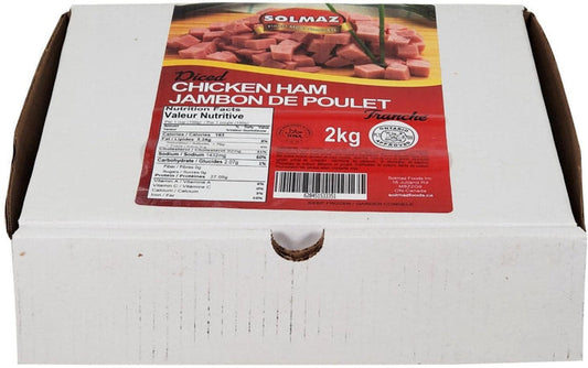 Solmaz - Diced Chicken Ham - Halal