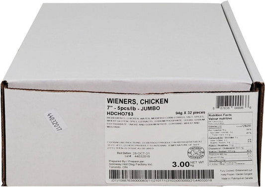 Soloways - 7" Weiners - Chicken - Halal