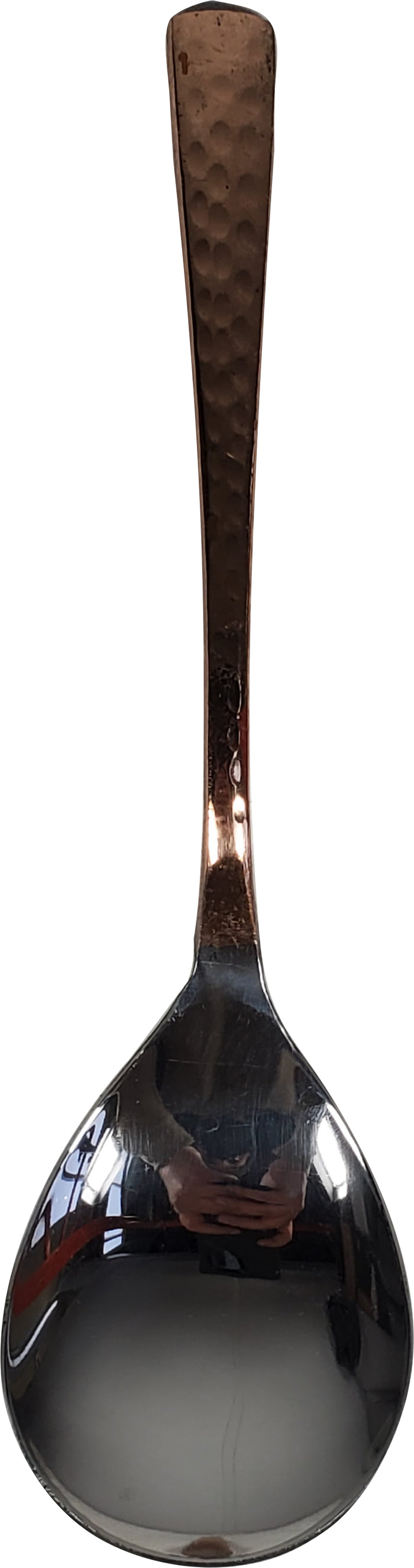 Serving Spoon - 2 Tone Copper & SS - 8"