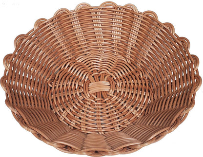 Bread Basket - Brown - 25cm/9.8" Dia - JD2170Y