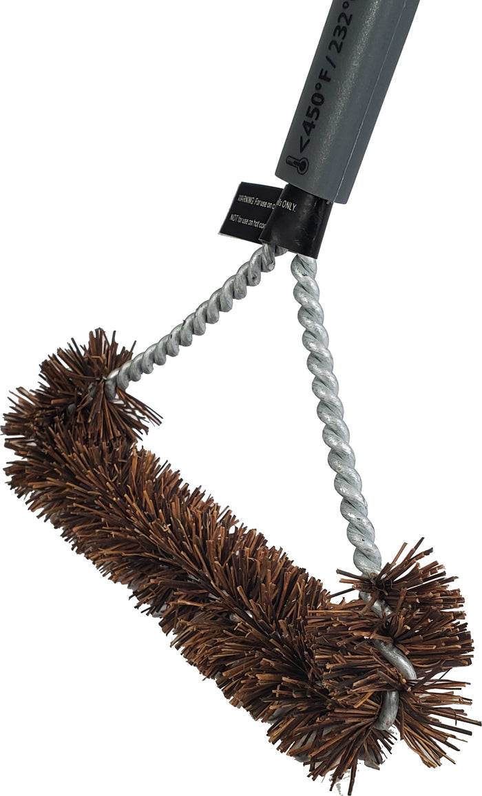 BBQ Cleaning Brush 17" - Tri-Head - 81194