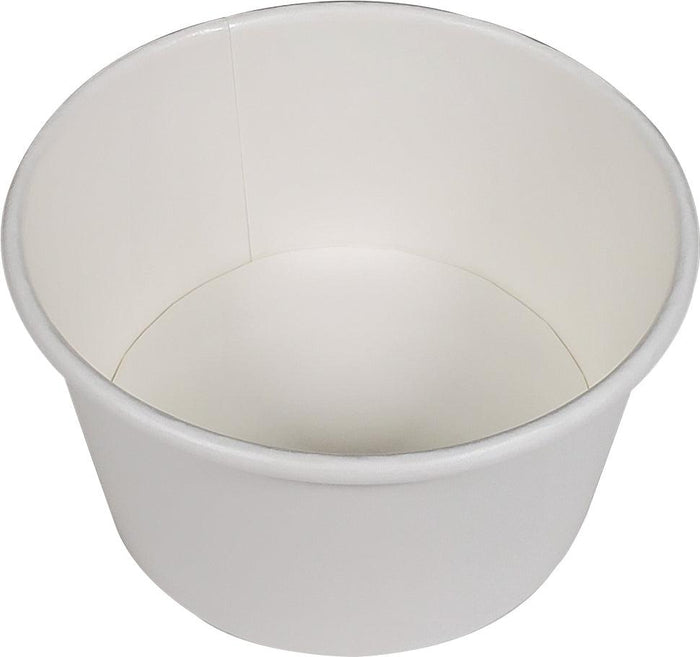 Morning Dew - 12 oz Paper Soup Container - White - 12SCW