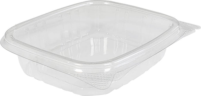 Value+ - 8oz Clear Hinged Deli Container - PET - BD08