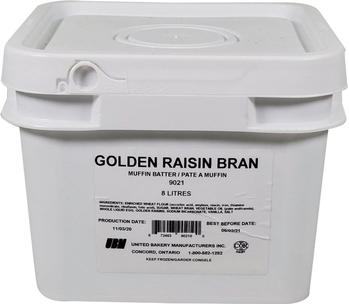 United Bakery - Muffin Batter - Golden Raisin