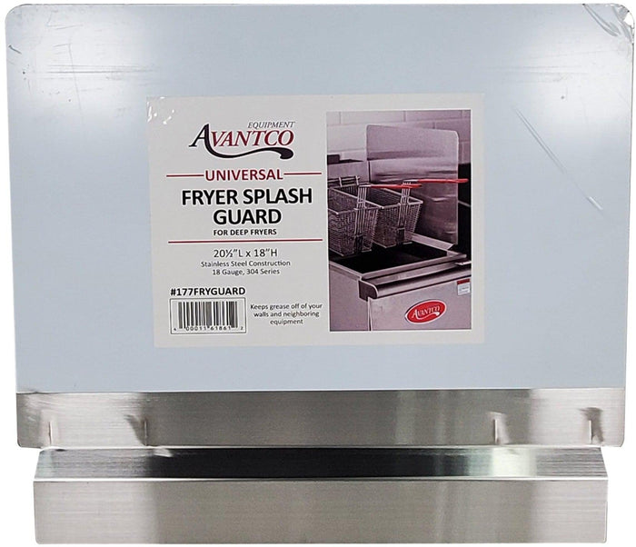 Universal - Fryer Splash Guard SS - 20.5" x 18"