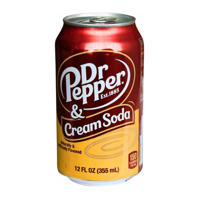 Dr. Pepper - Cream Soda - Cans