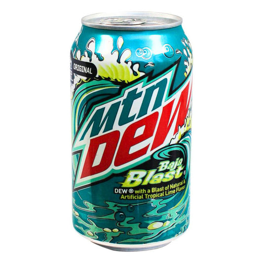 Mountain Dew - Baja Blast - Cans