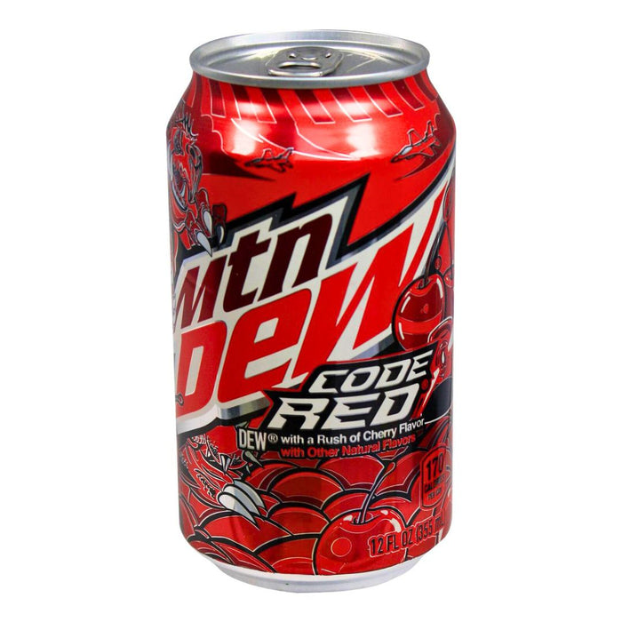 Mountain Dew - Code Red  - Cans