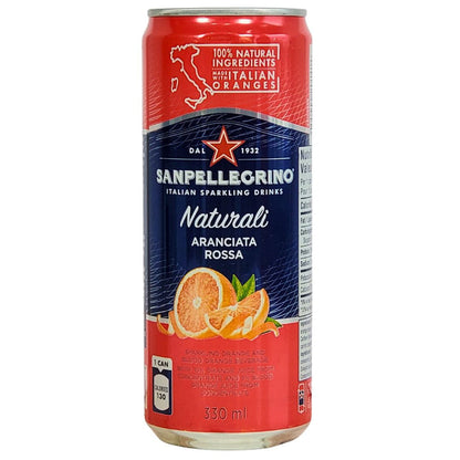 San Pellegrino - Aranciata Rossa - Cans