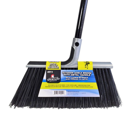 Spartano - Outdoor Angle Broom with 48" Metal Handle - 4911