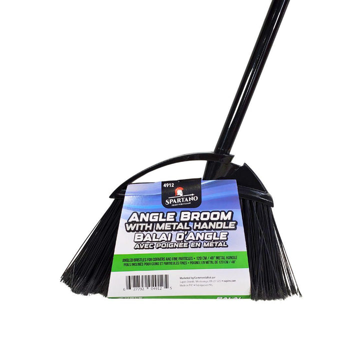 Spartano - Angle Broom with 48" Metal Handle - 4912