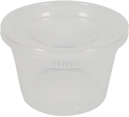 Value+ - 16oz Round Deli Container w/Lids